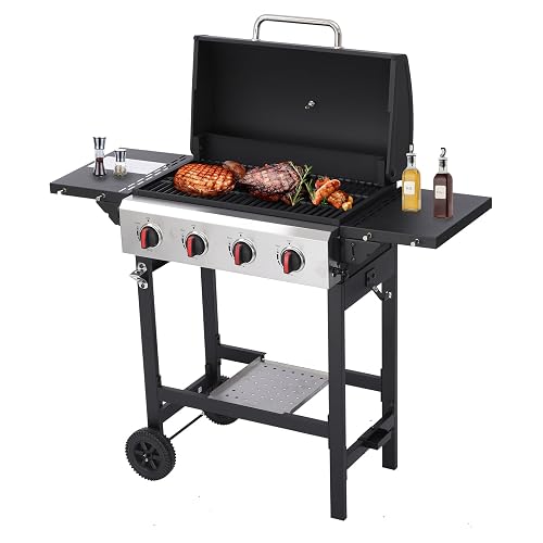 CIG GARDEN 4-Burner Propane Gas Grill product photo (Gas Grills) — ScooterReviewPro review