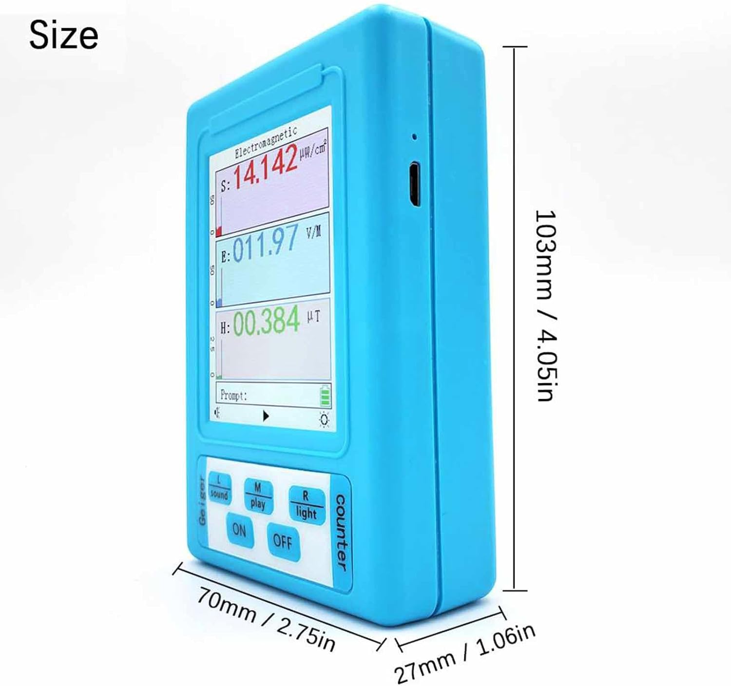 Generic BR-9A Portable Electromagnetic Field Tester High Accuracy