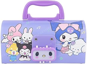 Invite Cute Kuromi Pencil Case Suitcase Style Password Lock Pencil Case, Multi-Layer Pencil Box for Kids, Boys, Girls, Stationary Organizer Box, Birthday Return Gift for Kids(Cute Kuromi -Purple)