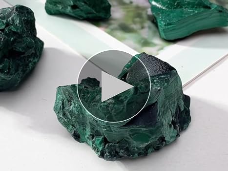 水石 孔雀石 Amazon.com: Apengshi 天然孔雀石水晶石1-1 磅(約0.0-0.0 公斤