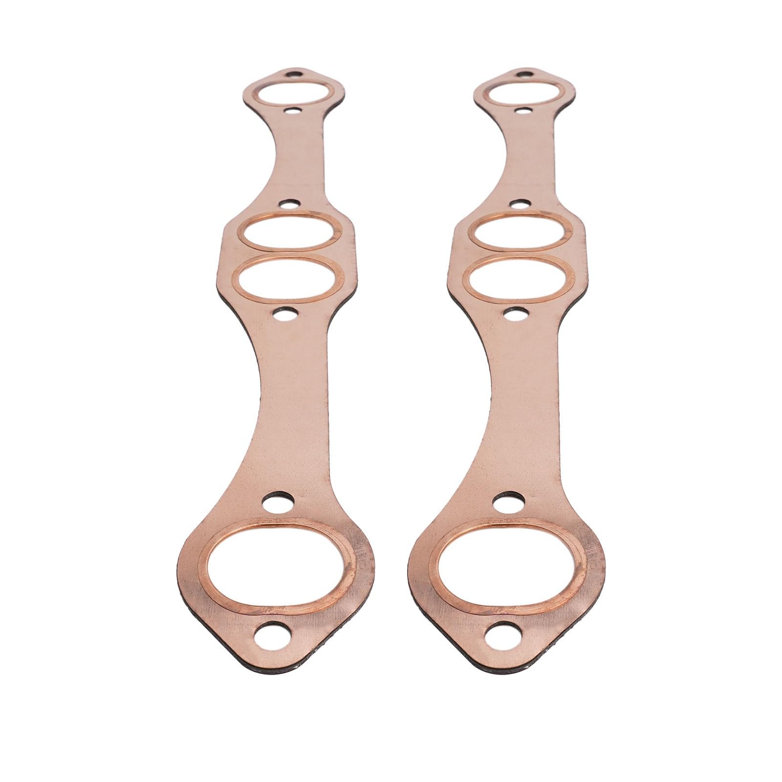 SB Chevy Small Block Oval Port Kupfer Auspuffkrümmerdichtung für 327 305 350 383