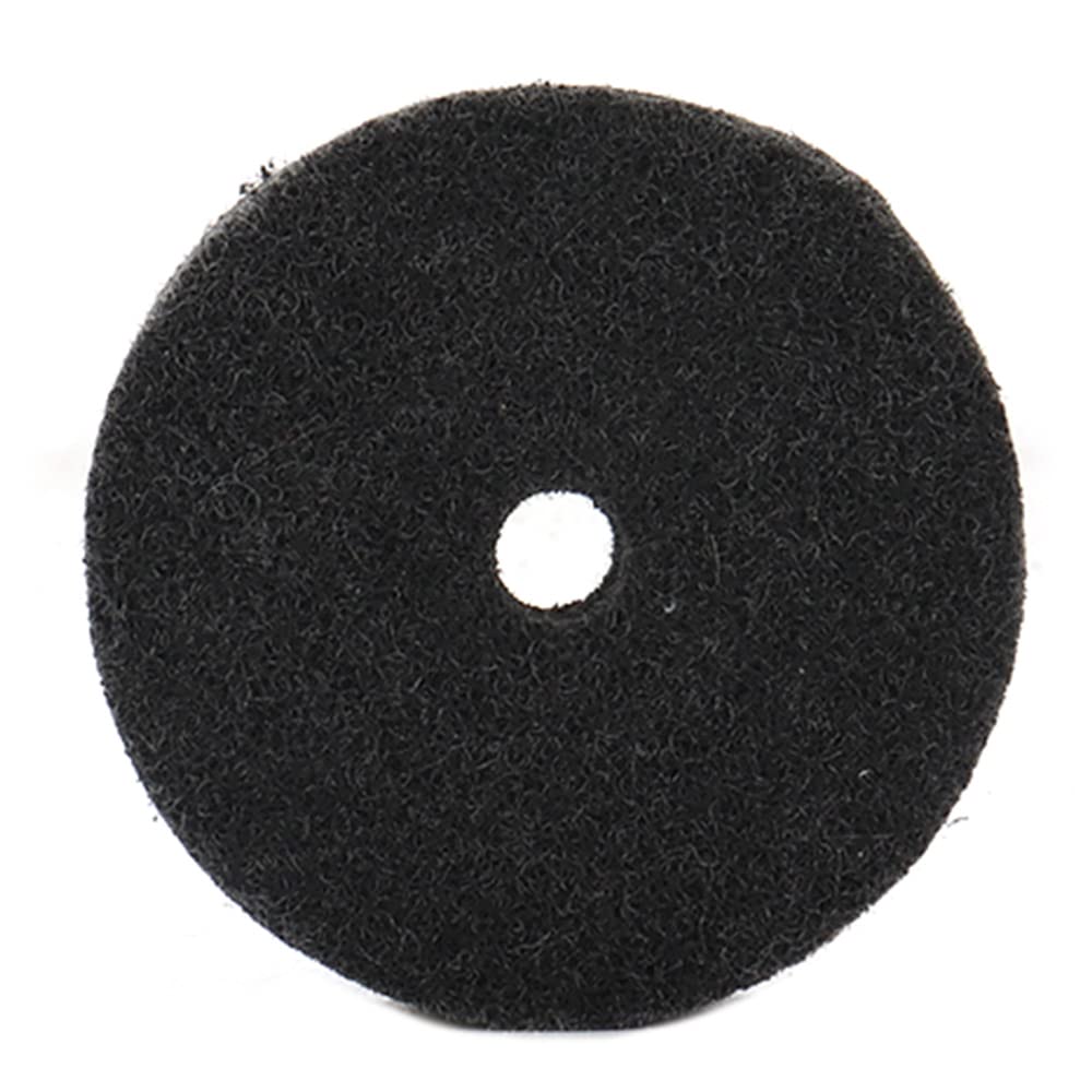 5 sztuk 10 cm x 3/8 cala tarcze polerskie do polerowania włókien, tarcza szlifierska do buforu stołowego/szlifierki stołowej, idealne do produkcji metalu, prac odlewniczych i metali odrdzewiających