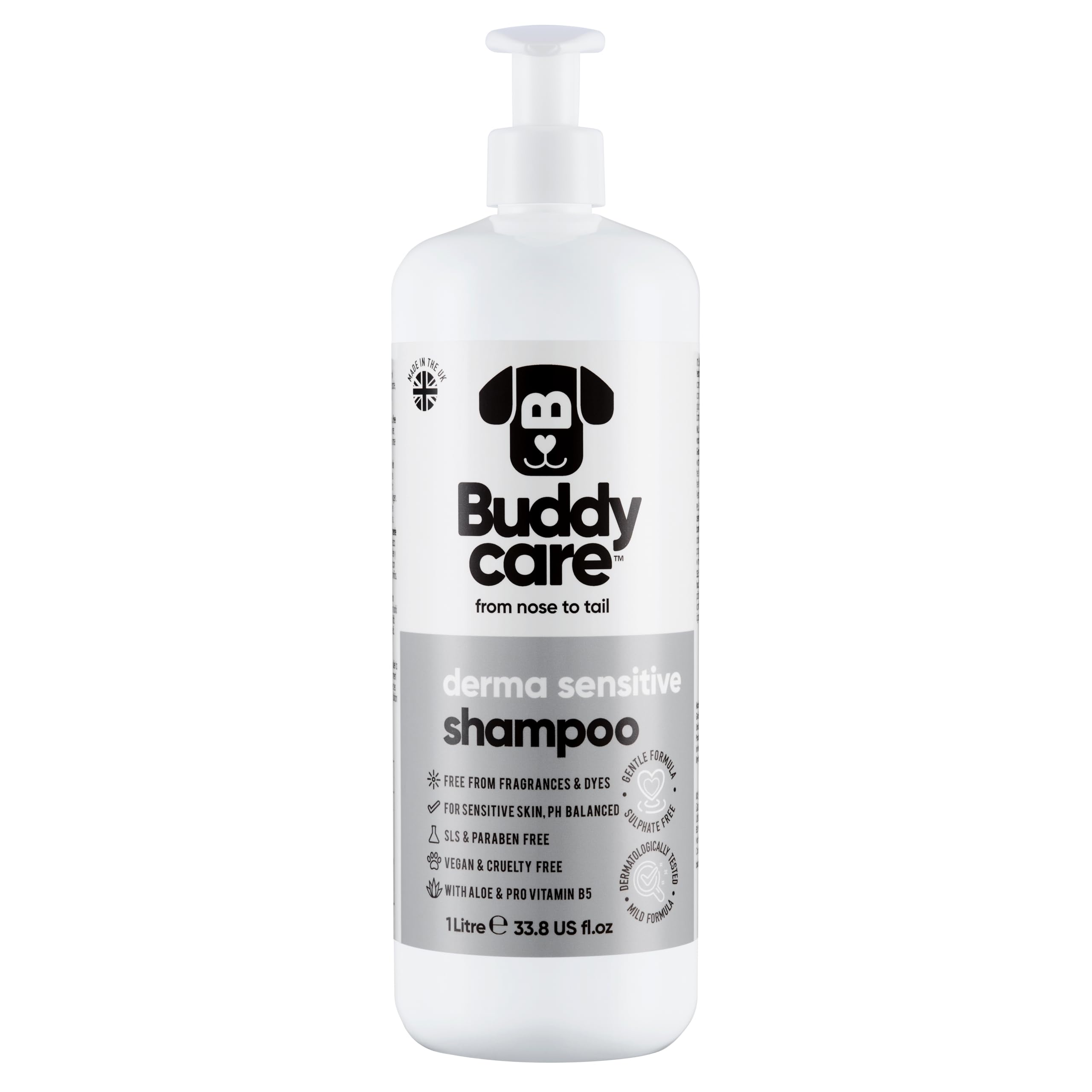 Buddycare Oatmeal Dog Shampoo for Smelly Dogs (16.90oz) - Hypoallergenic & Itch Relief Formula, Gentle on Sensitive Skin, Includes Dog Shampoo and Conditioner - Essential Dog Grooming Supplies — view 48