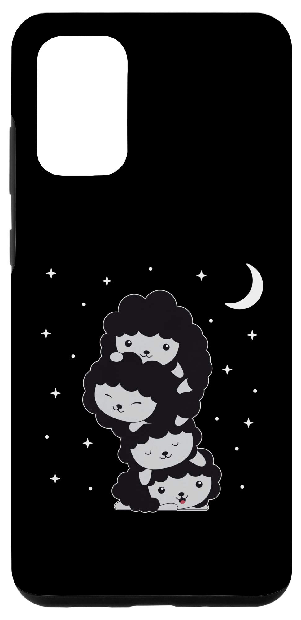 Galaxy S20+ Black Sheep Funny Lambs E-Girl EMO Nu Pastel Goth Aesthetic Case