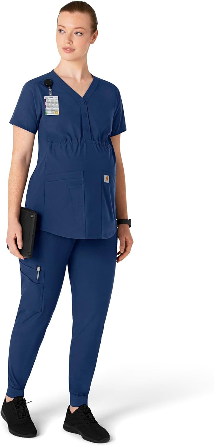 Force Essentials Women's Maternity Jogger Scrub Pant - Image 4