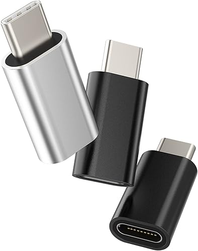 Miniatura 9 de Paquete de 3 adaptadores Lightning hembra a USB-C macho, tipo de carga para iPhone 11, iPad Pro, Samsung Galaxy S20, Note 10, LG V50, HTC U12, Nexus