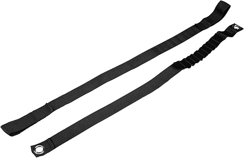 Miniatura 7 de NICECNC Correa de elevación de guardabarros negra de alta resistencia compatible con GasGas EXECMC 125-450 2021-2023, ver ajuste