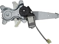 Vista 58 de TRQ Regulador y motor de ventana eléctrica del lado del conductor, parte trasera izquierda, compatible con Ford Escape 2008-2012, Mazda Tribute