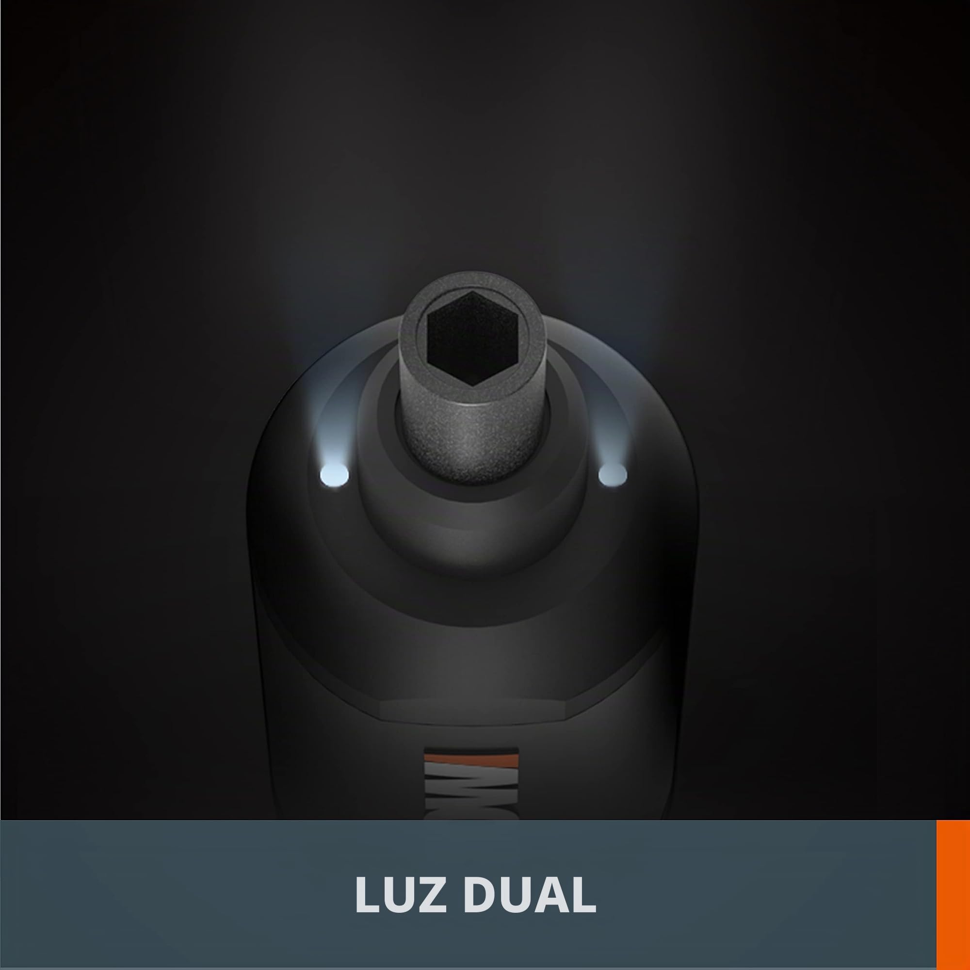 WORX Mini destornillador eléctrico WX240 de 3,6 V (4 V máx.) con par de 3 engranajes, potencia de 5 Nm, 24 puntas de destornillador, luz LED, ligero, inalámbrico, carga USB C, ideal para proyectos de