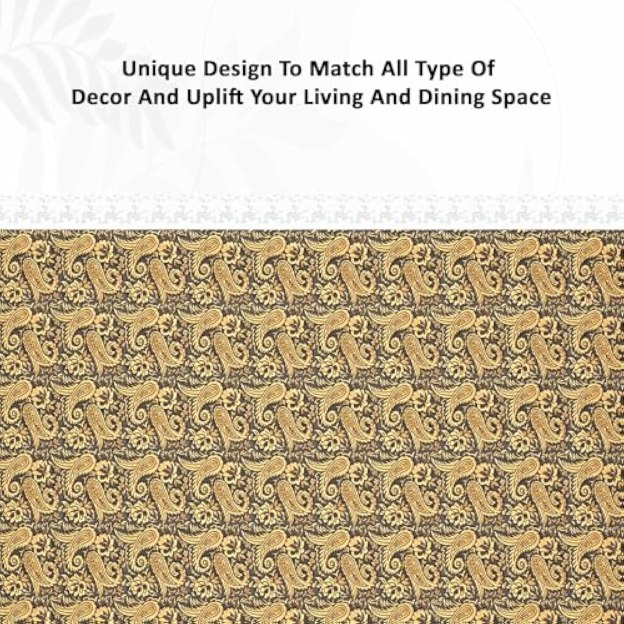 Waterproof 4 Seater Dining Table Cover, Durable & Wipeable