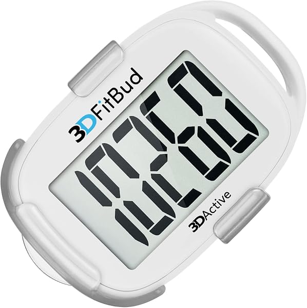 3DActive A420S 3D Pedometer Green with Clip