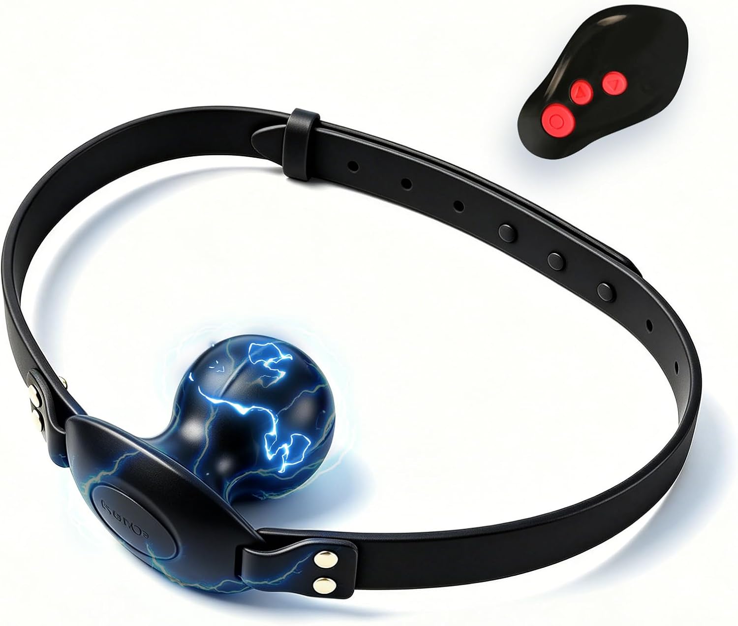Ball Gag Mouth Gag Bondage Gags & Muzzles Open Mouth Gags Ballgag Sex Bondage Gear & Accessories BDSM Restraints Electric Shock Chastity Sex Ball BDSM Toy Blowjob Toy Estim for Man Woman Fetish Toys