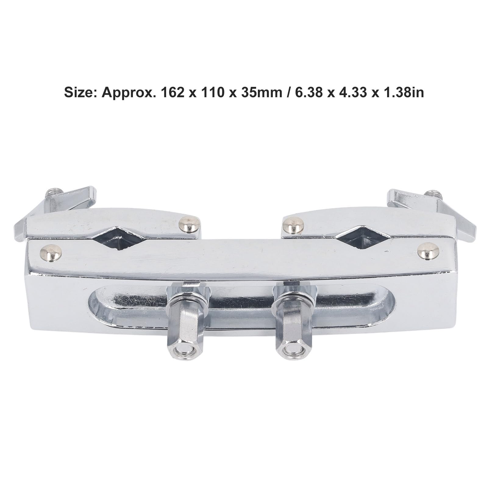 Support de cymbale multi-pinces pour tambour - Montage de tambour multi-pinces - Accessoires de percussion réglables - Support à dégagement rapide - Accessoires de percussion
