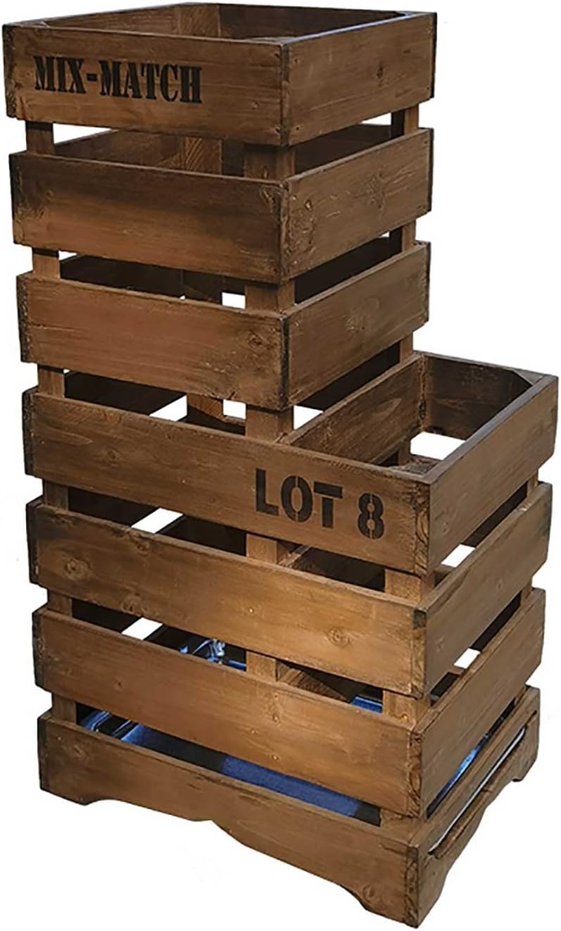 Umbrella Stand Holder, Wooden Free Standing Umbrella Rack