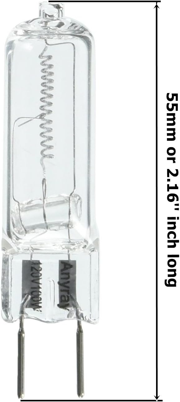 (5)-Bulbs Anyray G8 100W130V Compatible for SL-5591-A2-A, SL-5592 and SL-5597 100-Watt