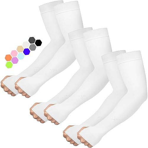 Arm Sleeves for Men/Women to Cover Arms Cooling Upf 50 Compression Arm Sleeves for UV Blocking Protection