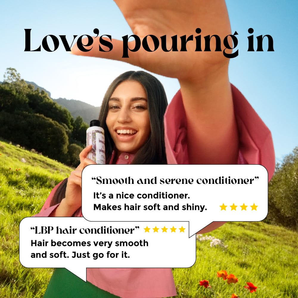 Love Beauty & Planet Argan Oil and Lavender Natural Conditioner for Dry & Frizzy hair, No Sulfates, No Paraben, 400ml