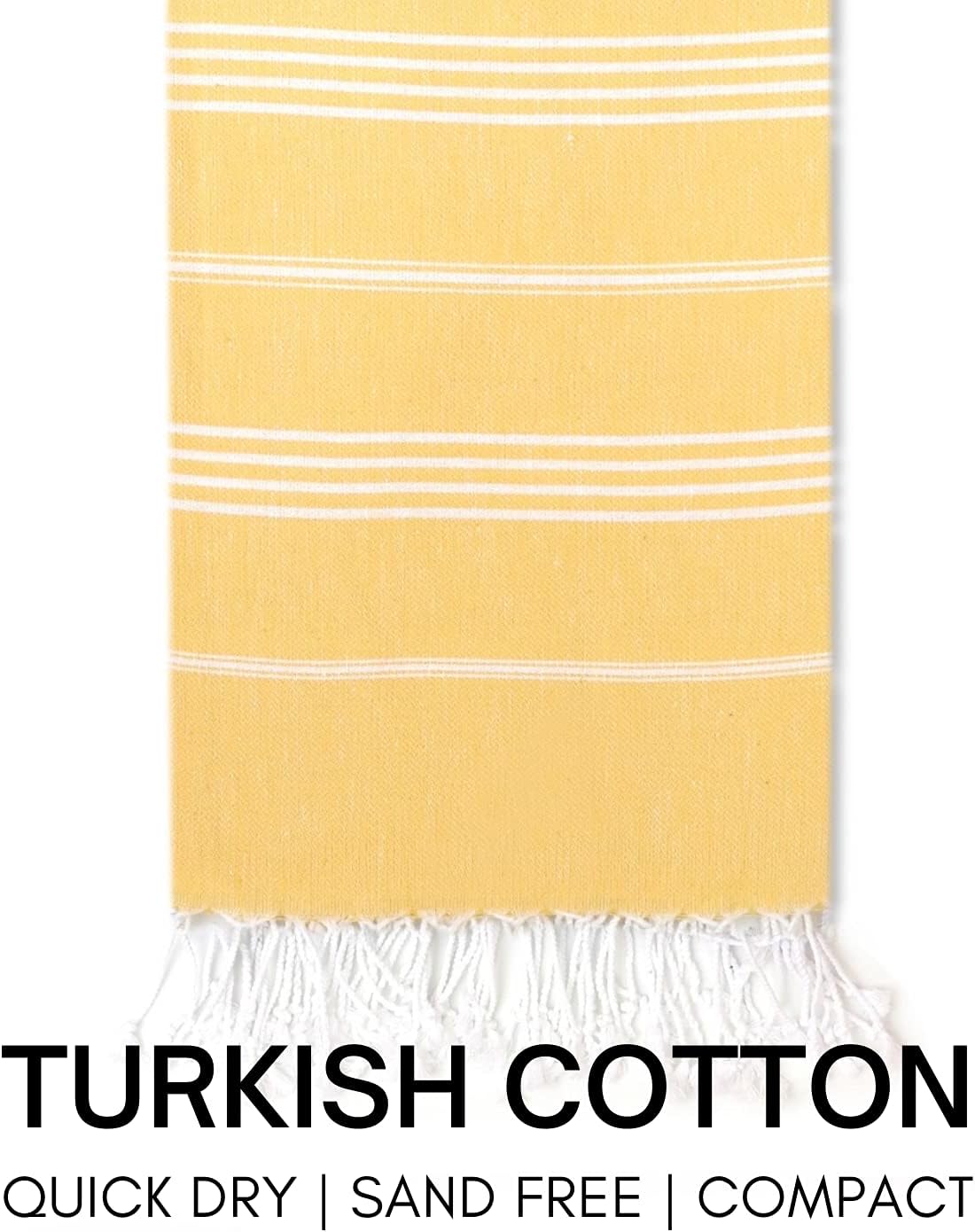 BAY LAUREL Turkish Beach Towel with Travel Bag 39 x 71 Quick Dry Sand Free Lightweight Large Oversized Beach Towel Turkish Towels Light Beach Towel Travel Towels : Home & Kitchen