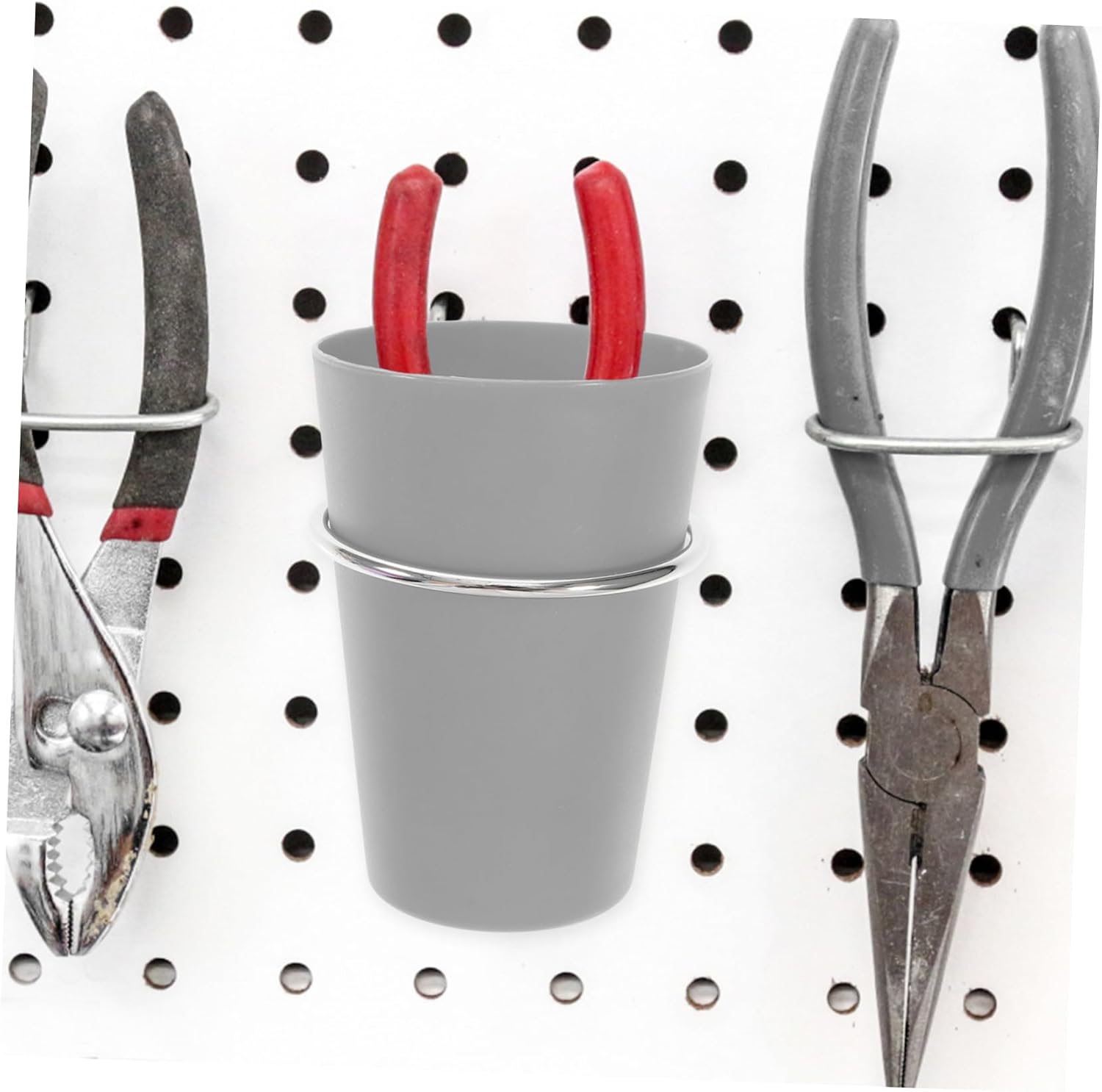 1set Pegboard Hooks Utility Hooks for Organizing Tools Accessories More Easy to Install for Garage Workshop Home Display