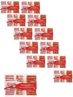 Salumi Italiani Assorted Salumi & Mozzarella Rolls, 18 OZ, 12 Pack