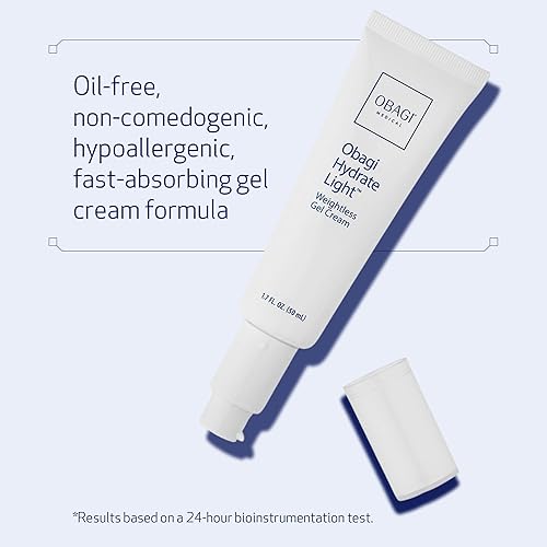 Miniatura 4 de Obagi Hydrate - Crema de gel ligera y ligera para hidratación de 24 horas, sin aceite, hipoalergénica y adecuada para todo tipo de piel