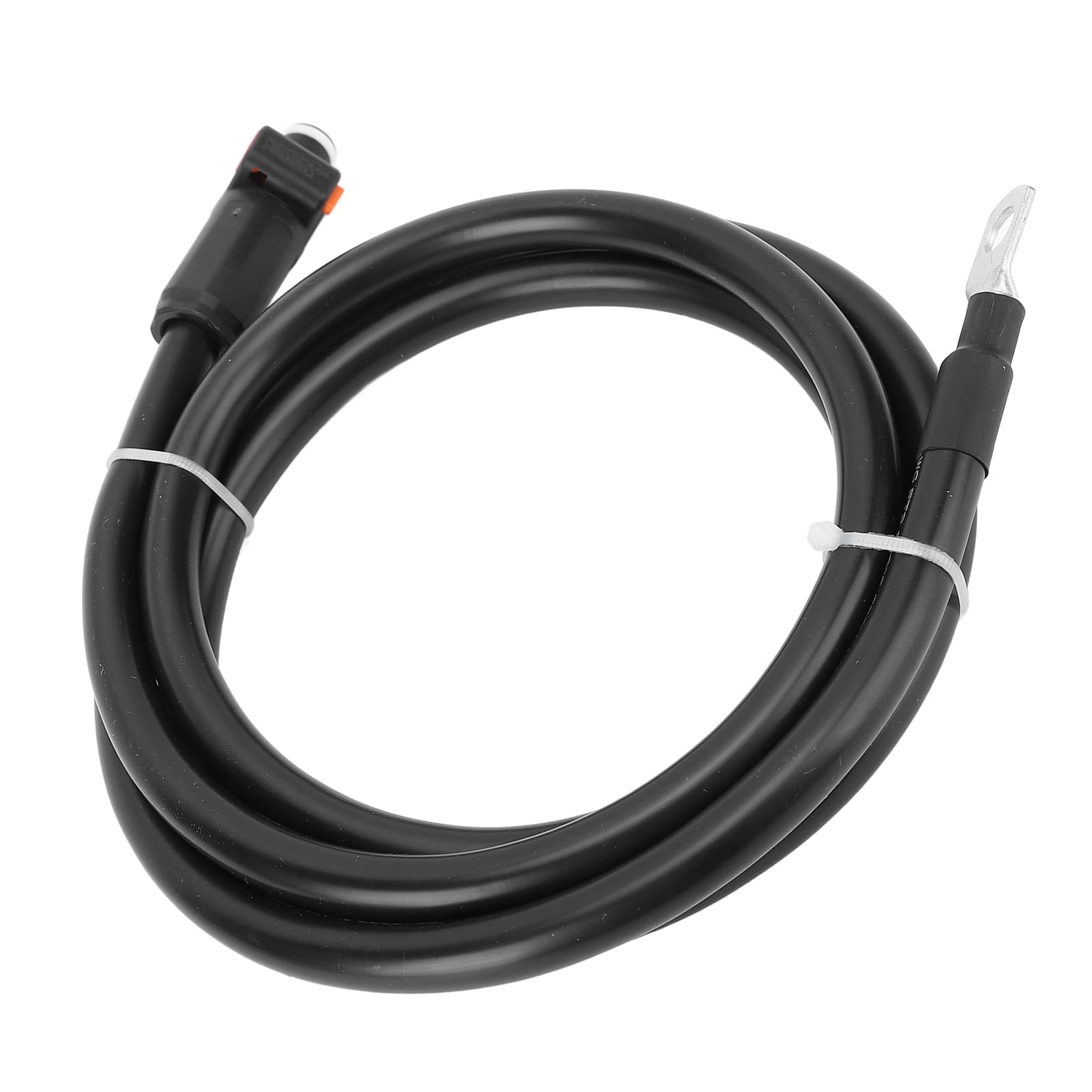 Generic Silikonowy Kabel Zasilający o Wysokiej Przewodności 4AWG do Ciągnika Samochodowego, 1 X Kabel Akumulatora w Zestawie (2 m)