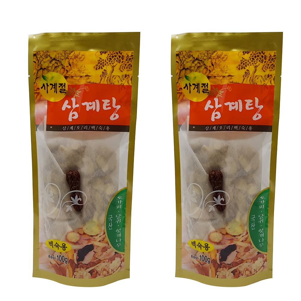 Korean Samgyetang Ingredient Kit / Healthy Chicken Soup