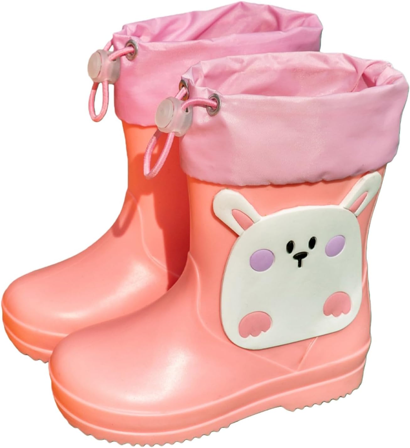 Toddler Rubber Water Boots School Mud Waterproof Rainboots Baby Infant Cute Lightweight Rain Booties Outdoor Shoes