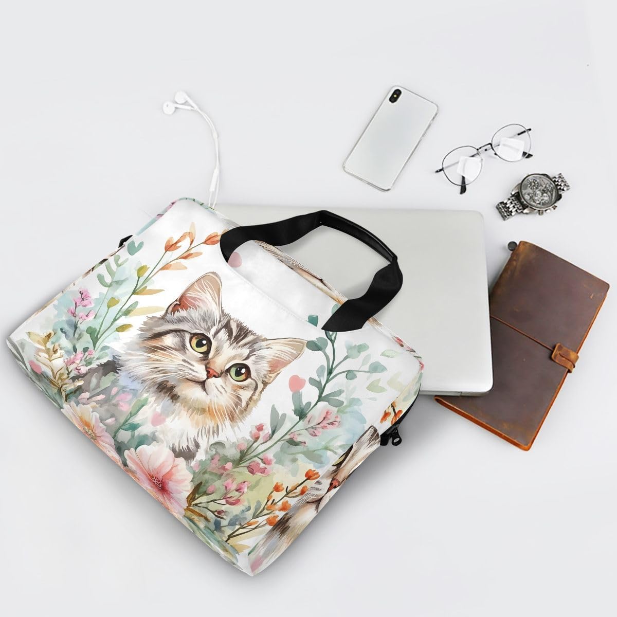 senya Laptop Briefcases for Men Women Shoulder Messenger Bag Computer Business Office Work College