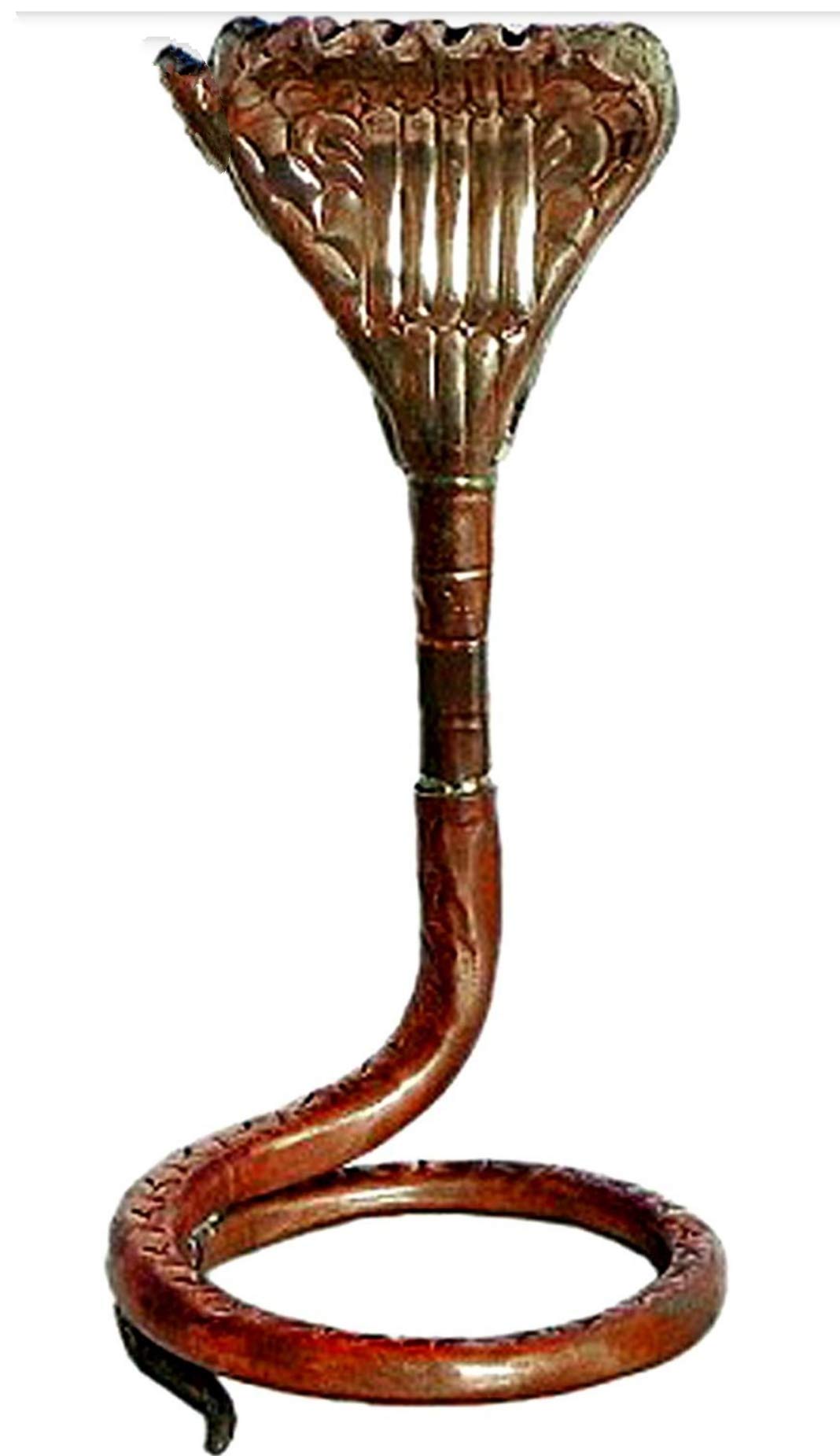 jaisakshi Copper Snake of Shiva 15cm Copper Snake