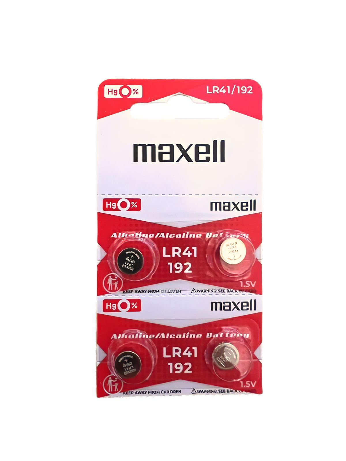 マクセル（maxell）アルカリボタン電池 LR41（ 4個 ） 192/GP1…