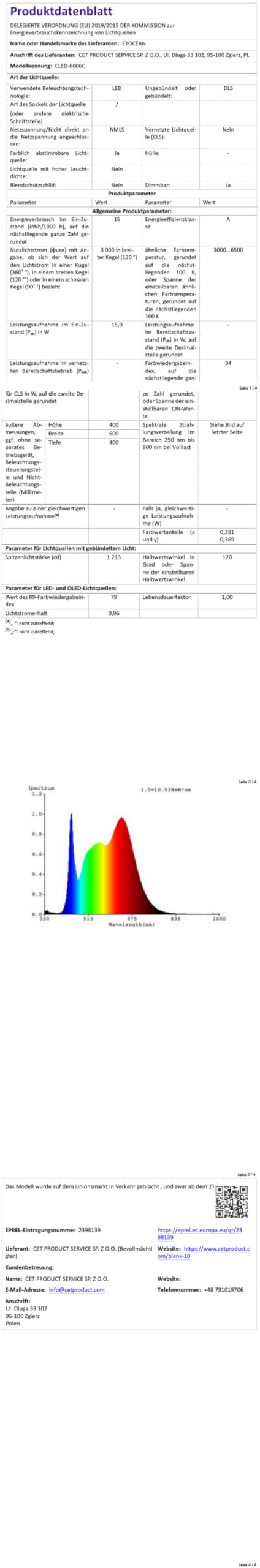 EYOCEAN Schreibtischlampe, Doppelkopf Schreibtischlampe Klemmbar, 16W 72cm Tageslichtlampe Schreibtisch mit Fernbedienung, Dimmbare Monitor Lampe, Schwanenhals Büro Tischlampe, Augenschutz Klemmlampe