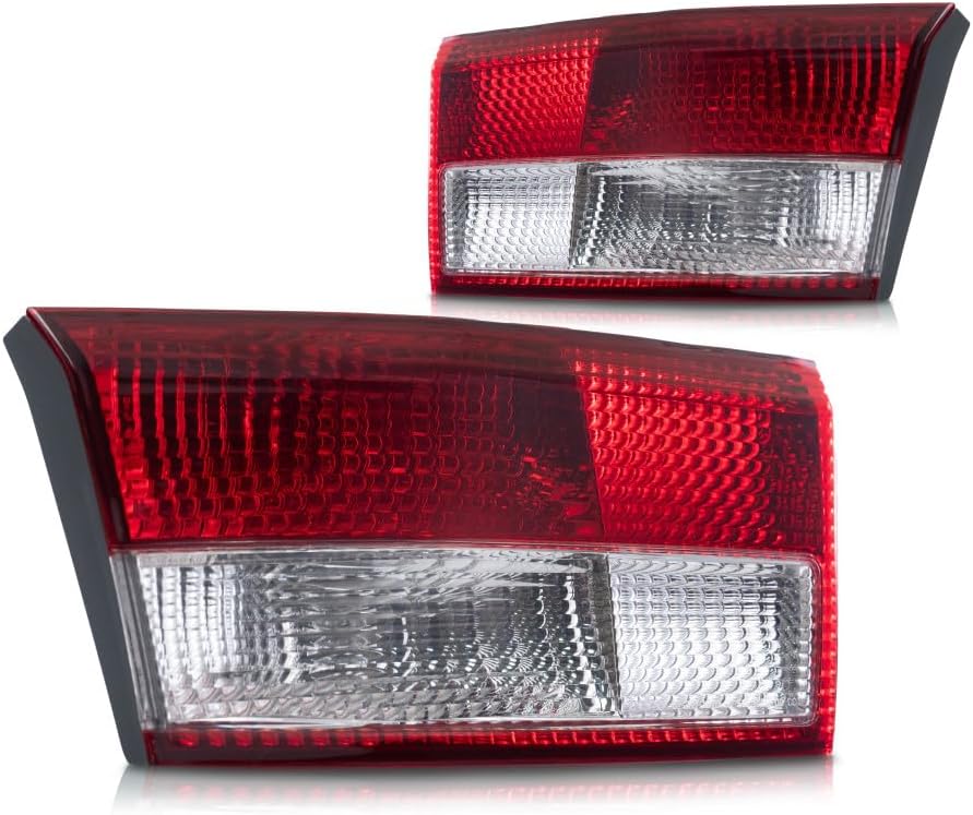 For Honda Accord Sedan Inner Tail Light Assembly 2003 2004 Driver and Passenger Side Pair HO2800151 | 34156-SDA-A01