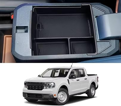 Fit for Ford Maverick P758 2022-2025,Armrest Storage Box,Center Console Tray Accessories,Organizer Case Center Console,Armrest Box Tray Center Console,Car Supplies