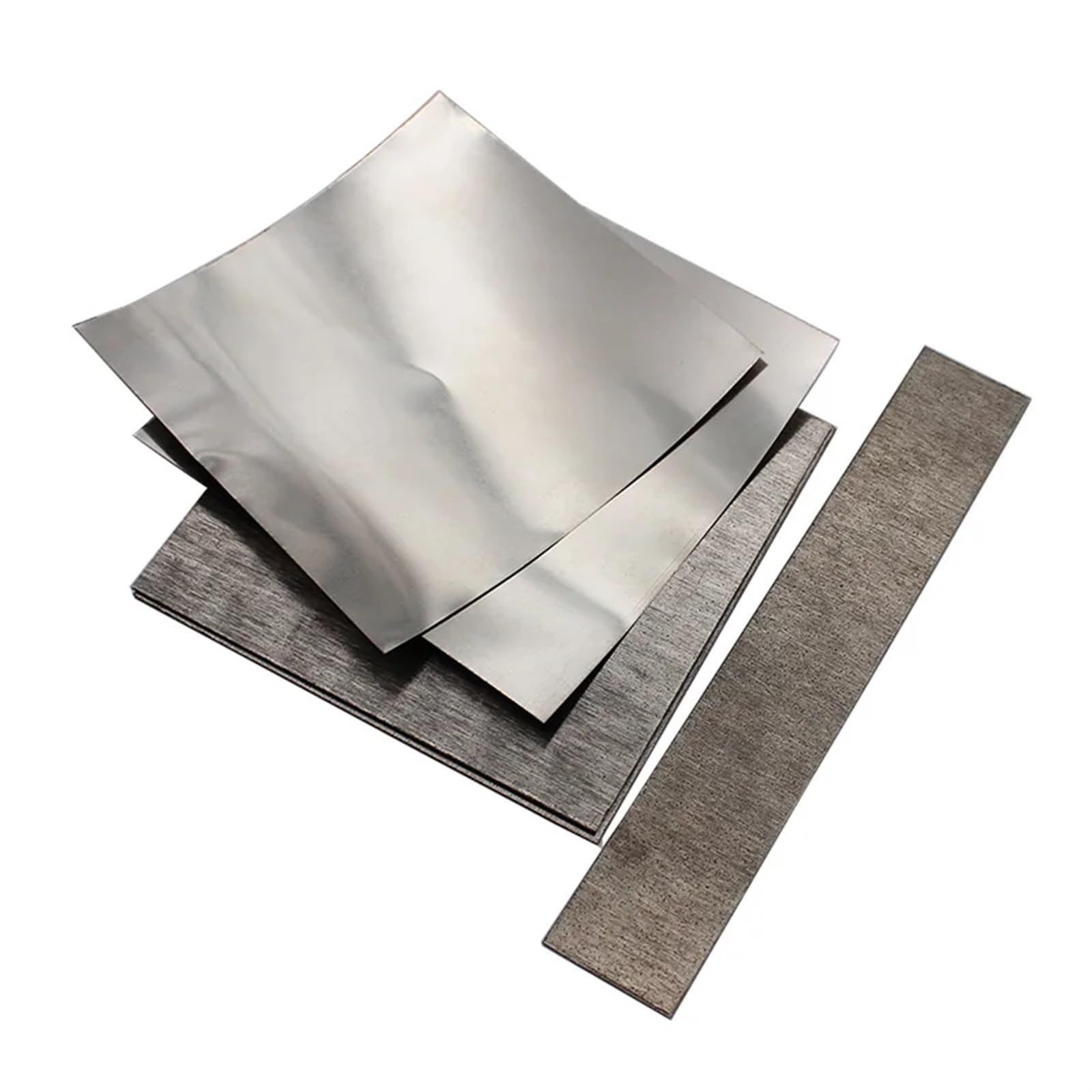 1 pz Lamiera di lamine metalliche Lamiera Titanio Ottone Rame Acciaio inossidabile Alluminio Nichel Ferro Zinco Zn Stannum Sn(Nickel,0.5x100x100mm)