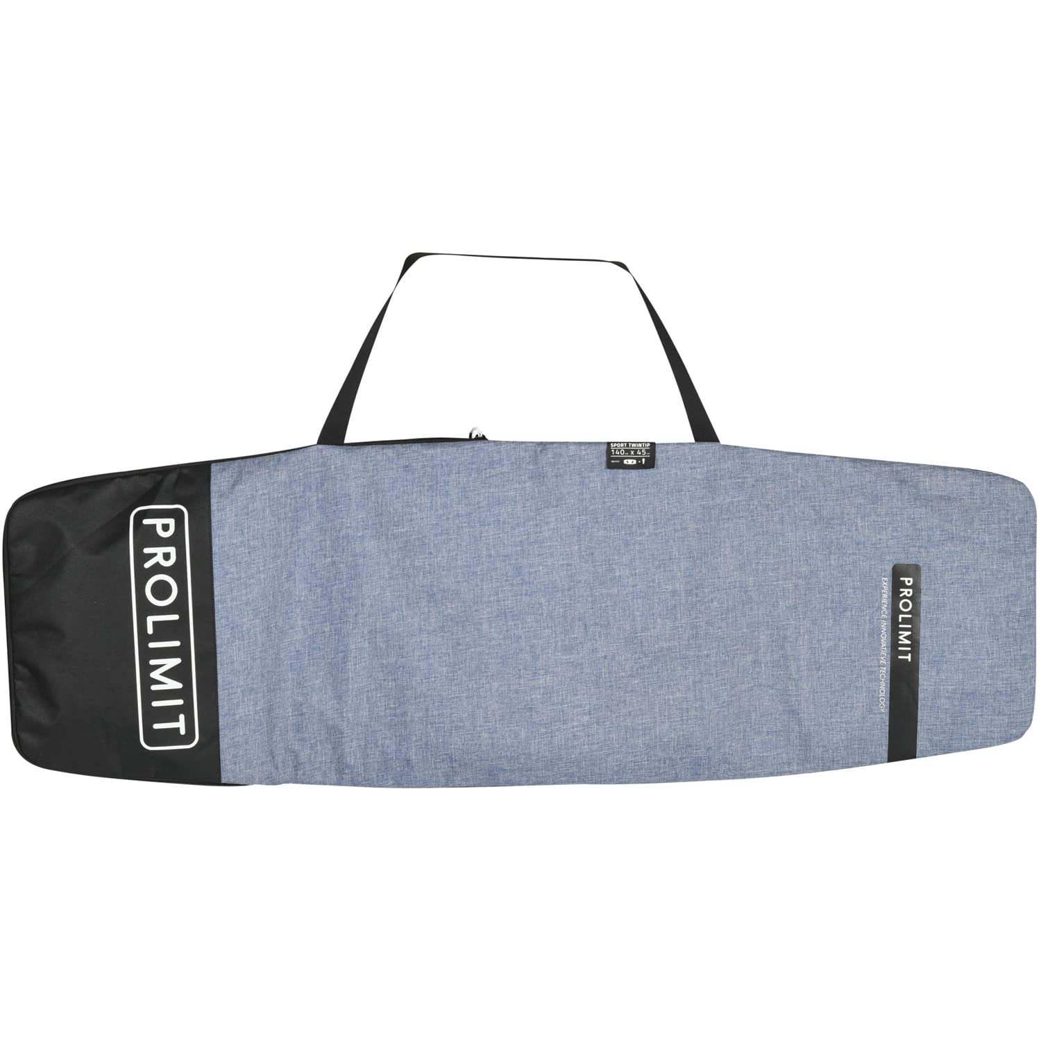 Prolimit Kitesurf Board Bag Twintip Sport 404.03320.010 - Black/Orange Bag Size - 140 x 45