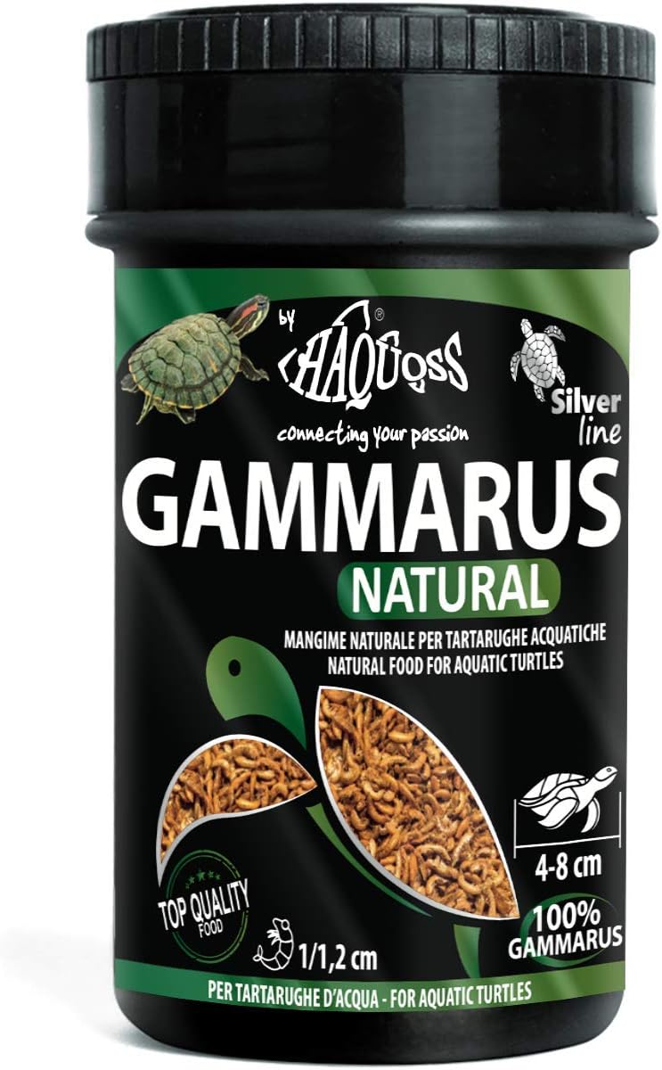 Haquoss Natural Gammarus Dried Shrimps Turtle Food 100ml/11gr