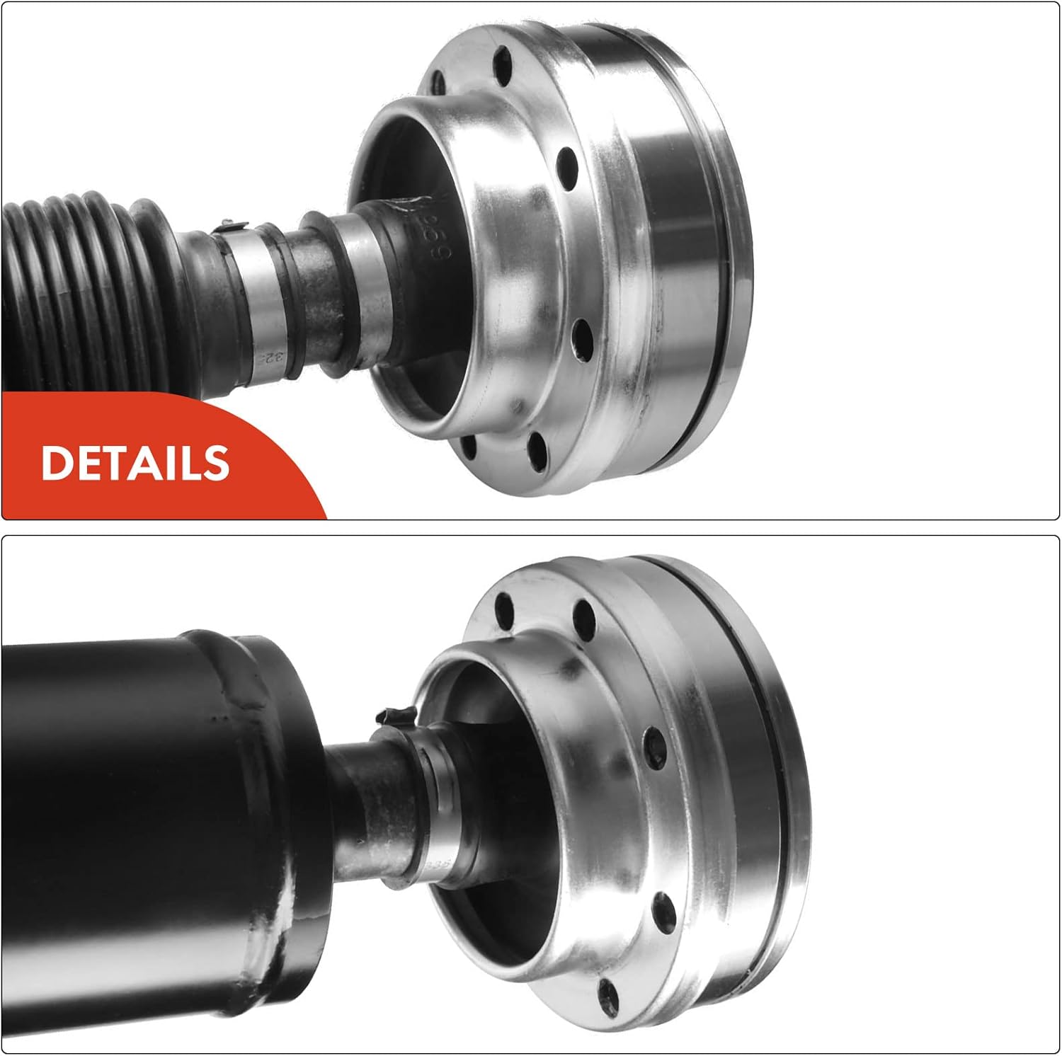 A-Premium Rear Drive Shaft Driveshaft Assembly Compatible with Jeep Wrangler 2012-2016 V6 3.6L, 4WD, Prop Shaft