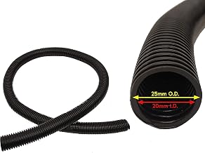 Water Butt Extension Hose, 2 Meters - 25mm Diameter - Connects to Water Butts to Extend Reach - Water Butt Connector Linking Hose by Original Organics
