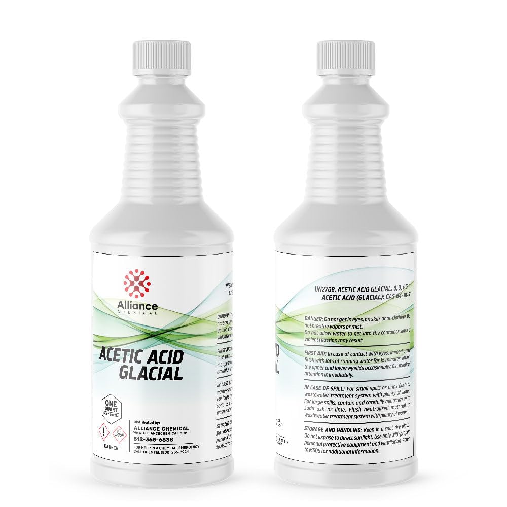 Alliance Chemical Acetic Acid Glacial Technical - 2 Quarts