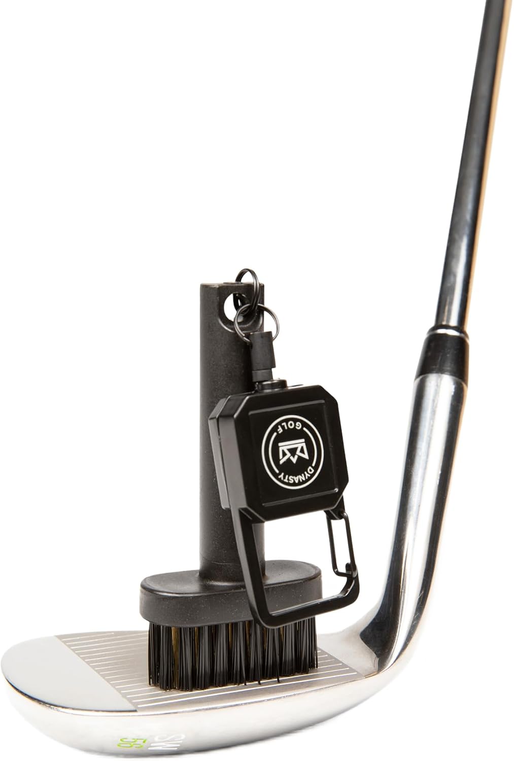 Mini Golf Club Brush - Premium Golf Brush Tool for Effective Cleaning, Durable Golf Club Cleaner Brush with Retractable Cord and Sturdy Bristles - Golf Brush and Groove Cleaner in One