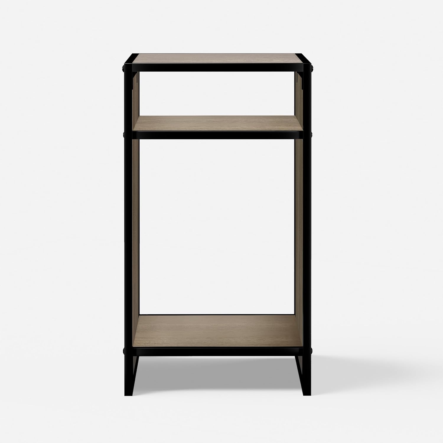 LANDEN Brown Metal Frame Stand, Three-Shelf for Fish Tanks up to 20 Gal, 45x45x80cm (17.7x17.7x31.49 in), for Fish Tanks and Reptile Terrariums, Home & Office Use