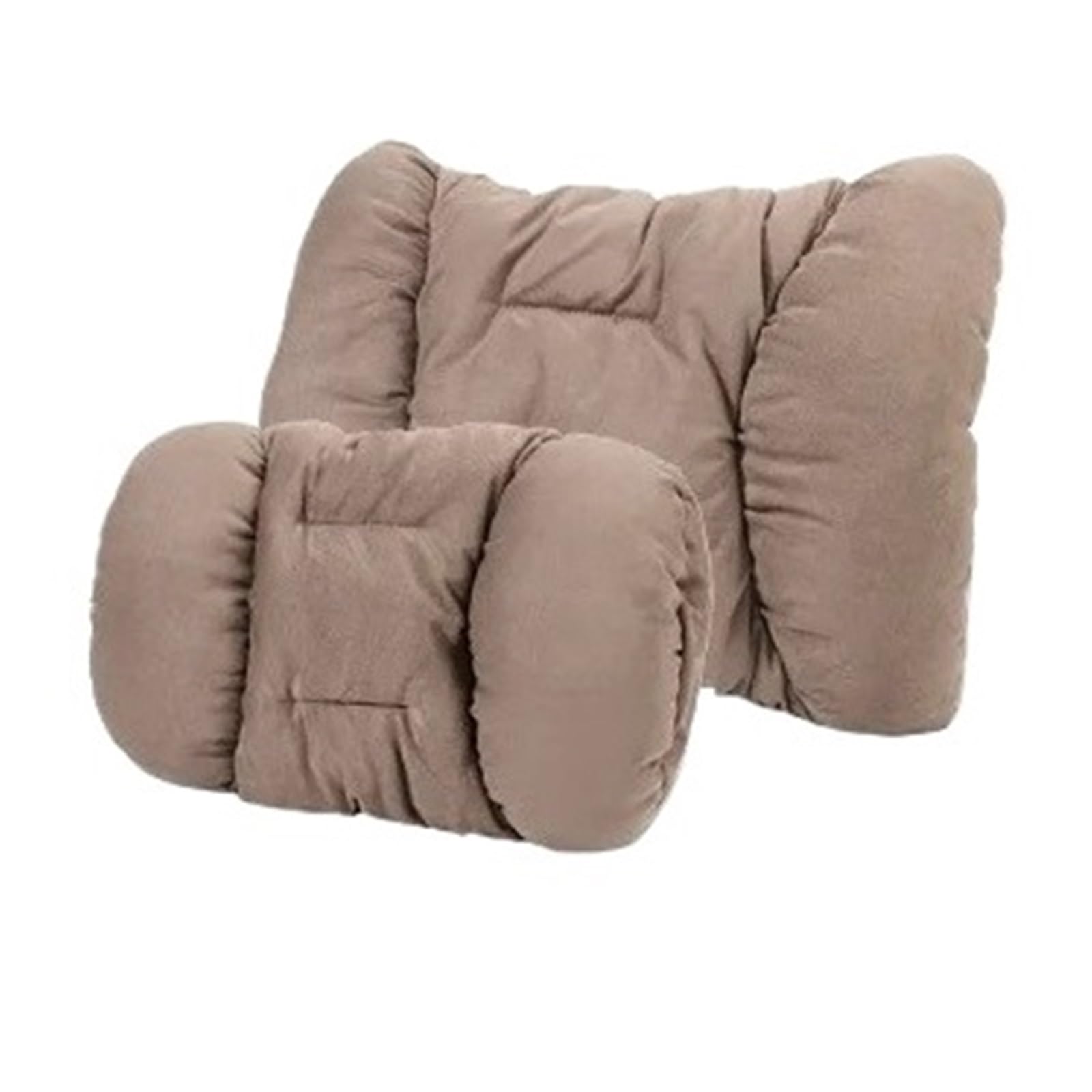 ATUMY Car Seat Pillow Car Headrest Plush Neck Support Pillow Comfortable Warmth Automobile Backrest Cushio Car Headrest([coffee])