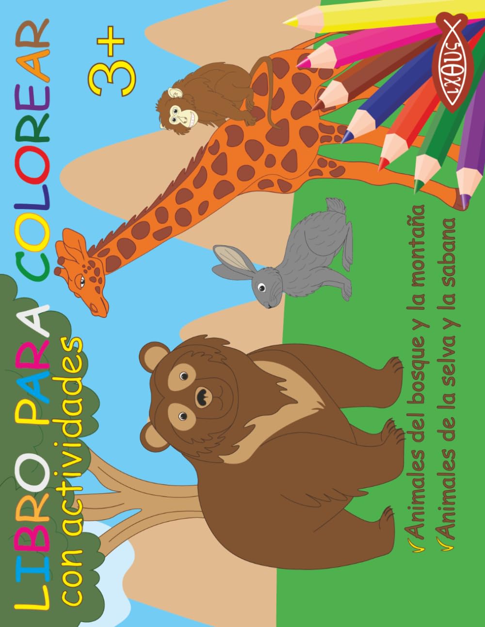 LIBRO PARA COLOREAR con actividades