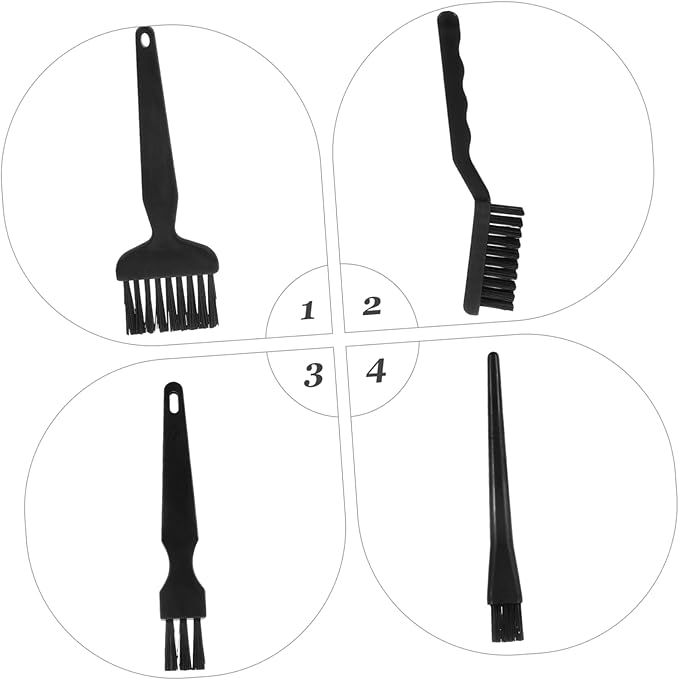 Kit de Limpieza Anti-Statico 10 Cepillos para Teclado Computador miniatura 9