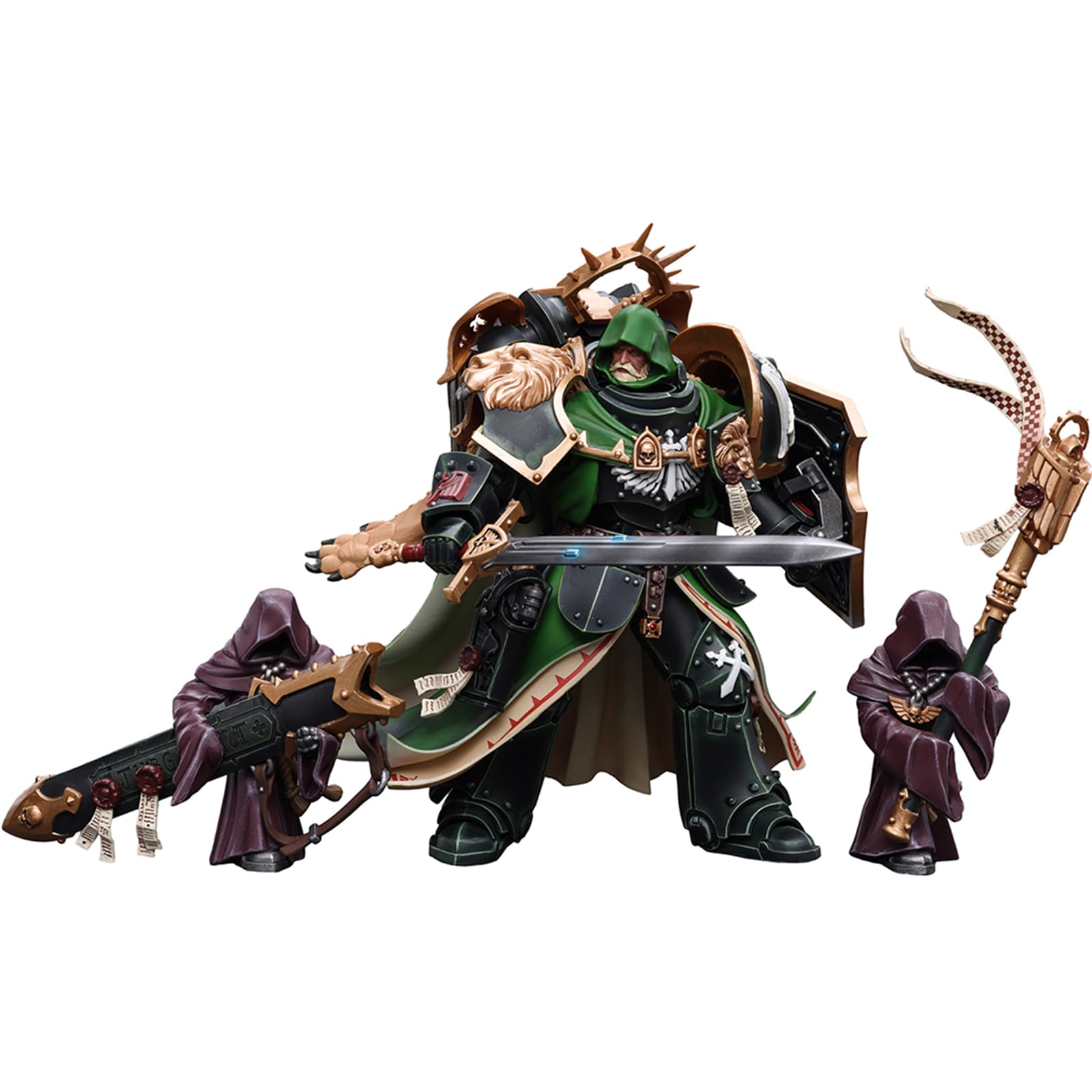JOYTOY Warhammer 40k Dark Angels Primarch Lion El‘Jonson 1/18 Action Figure,Combining Collection Value And Fun Of Playing — image 1