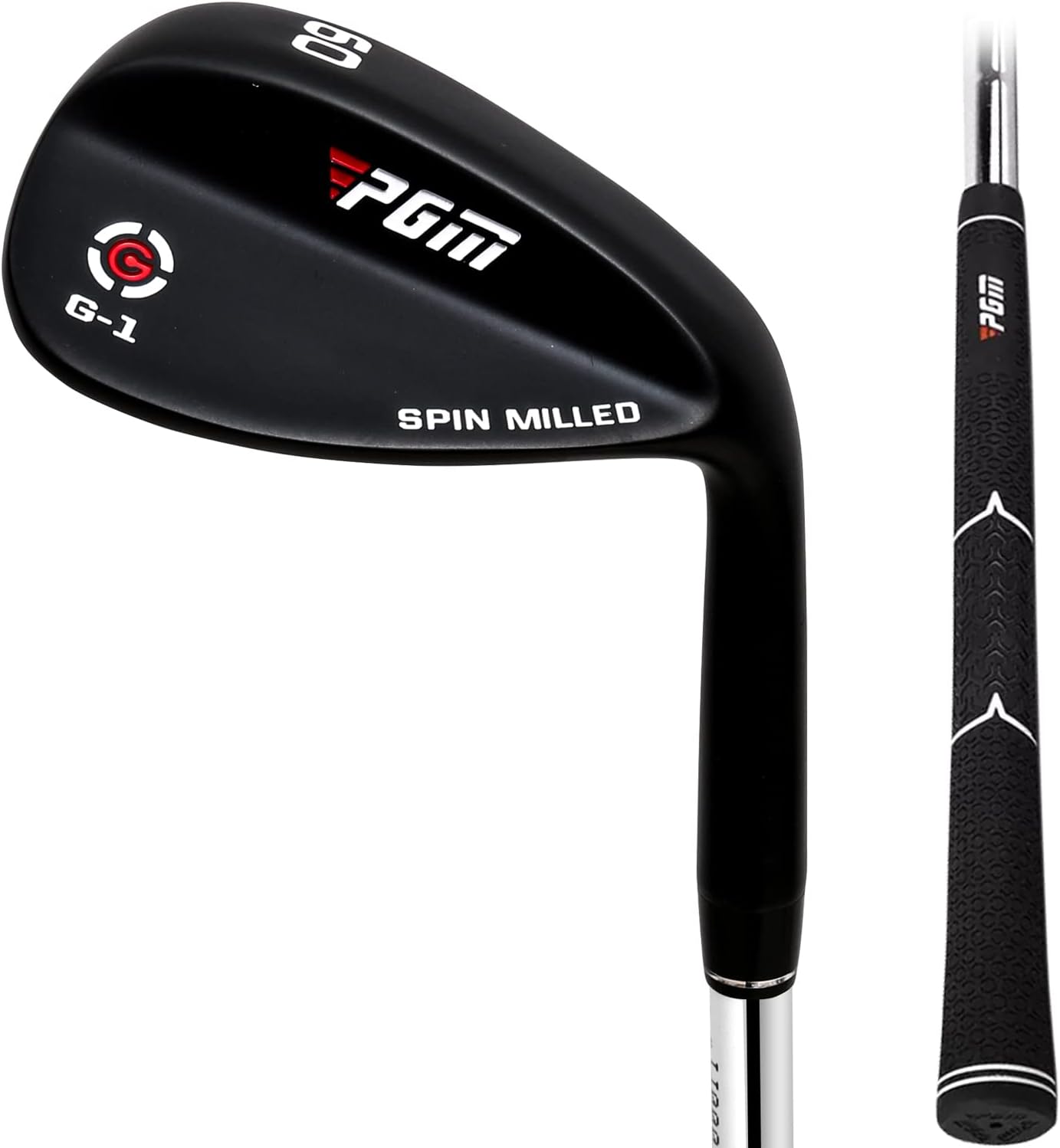 Golf Wedge Set - 50/52/54/56/58/60/62/64 Degree Gap, Sand, Lob Wedges - Right Hand, Milled Face for More Spin - Black, Uniflex, Regular Grip