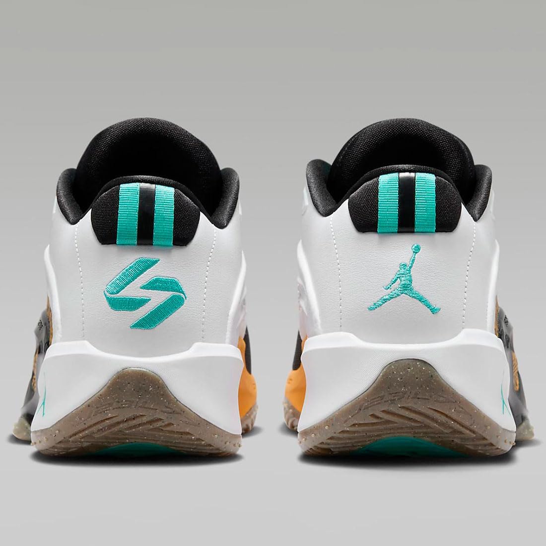 [ナイキ] ルカ 3 PF LUKA 3 PF ホワイト/レーザーオレンジ/ガムライトブラウン/ハイパージェイド FQ1285-100