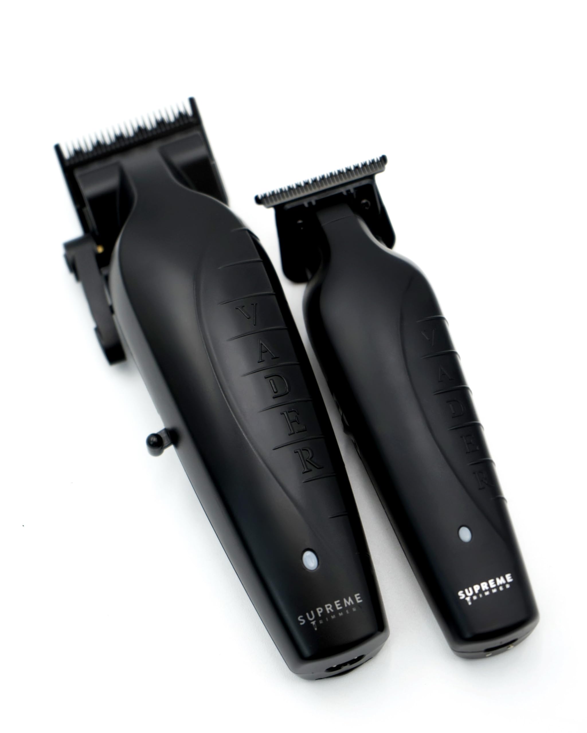 Supreme Trimmer Vader - Cortapelos y recortadora 2 en 1 | Recortadora de barba inalámbrica para barberos o cortapelos caseros para hombre STC5098 y ST3778 | Negro