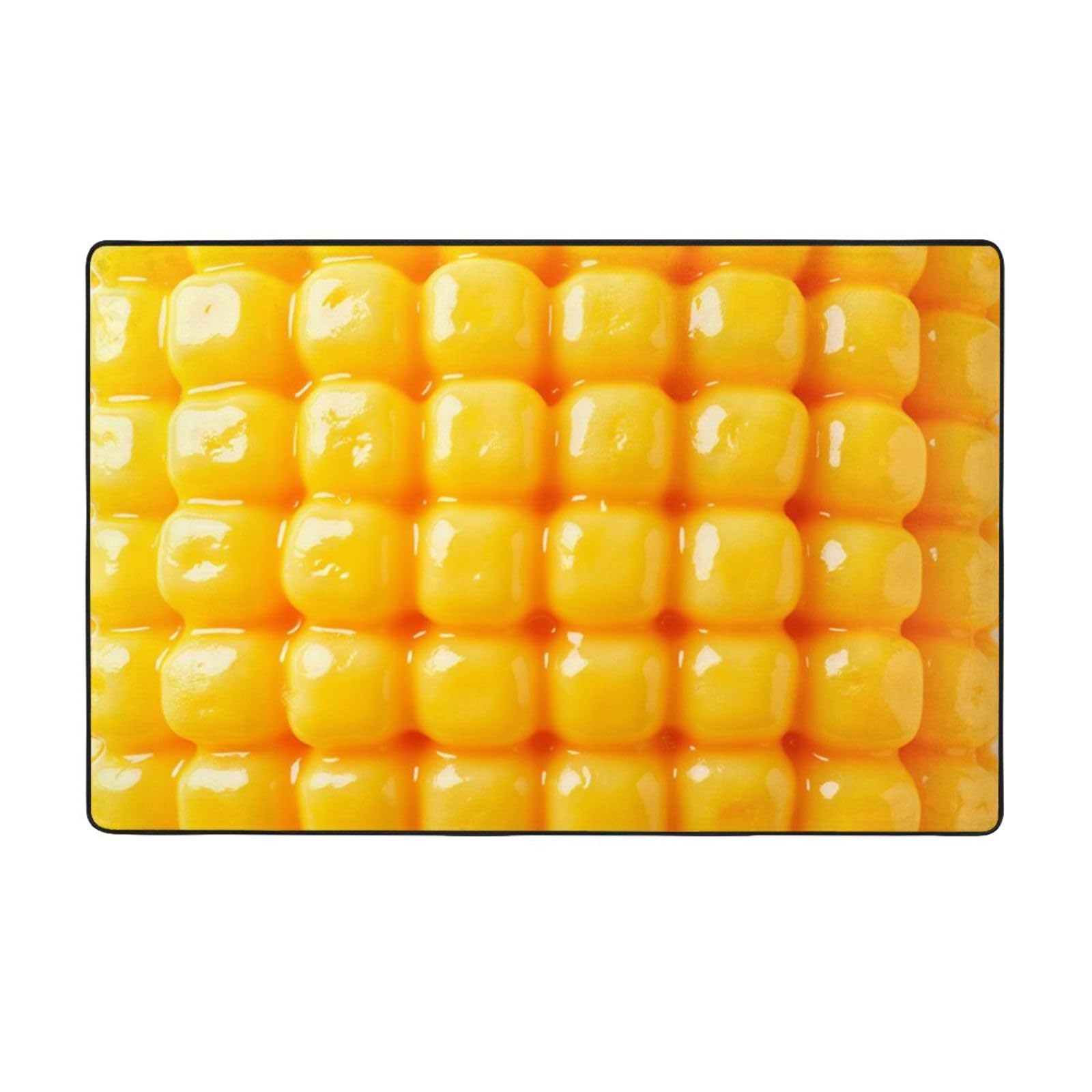 Tapis grains de maïs dorés antidérapant pour éviter les glissades dans la cuisine